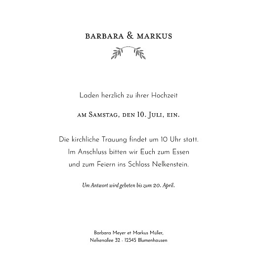 Hochzeitseinladungen Blütenspiegelung klappkarte rosa - Seite 3 Hochzeitseinladungen Blütenspiegelung klappkarte rosa - Seite 3