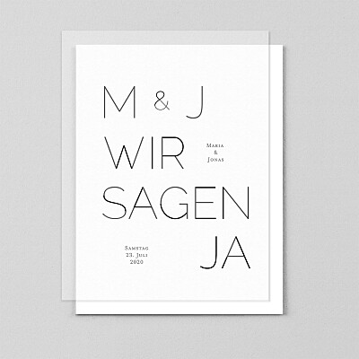 Hochzeitseinladungen blau love code (transparentpapier) schwarz Hochzeitseinladungen blau love code (transparentpapier) schwarz