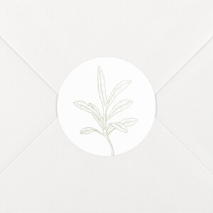 Aufkleber Hochzeit Pflanzenwelt Grün Aufkleber Hochzeit Pflanzenwelt Grün
