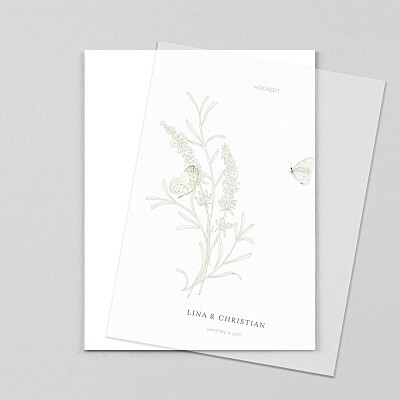Hochzeitseinladungen grün pflanzenwelt hoch (transparentpapier) grün Hochzeitseinladungen grün pflanzenwelt hoch (transparentpapier) grün