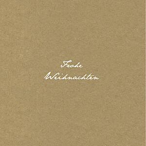 Weihnachtskarten grau schleier kranz (gold) sand Weihnachtskarten grau schleier kranz (gold) sand