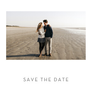 Save-the-Date Karten Elegant herz (gold) weiß Save-the-Date Karten Elegant herz (gold) weiß