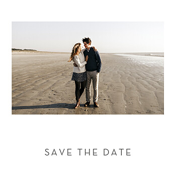 Save-the-date karten elegant herz (gold) weiß Save-the-date karten elegant herz (gold) weiß
