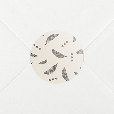 Aufkleber geburt croissant beige Aufkleber geburt croissant beige