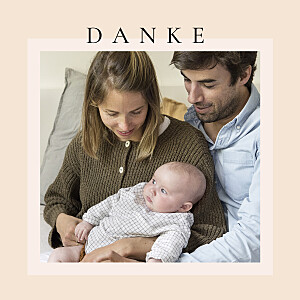 Dankeskarten pastelltraum beige Dankeskarten pastelltraum beige