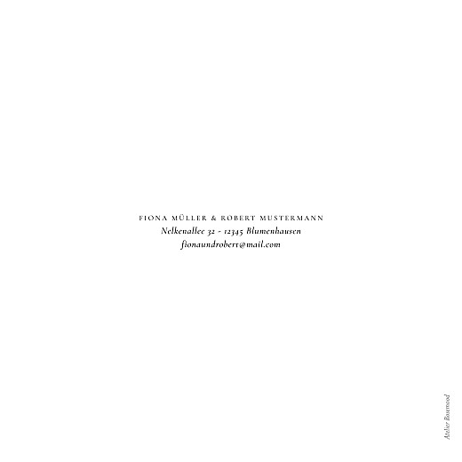 Hochzeitseinladungen Liebesgedicht (Quadrat) White - Seite 4 Hochzeitseinladungen Liebesgedicht (Quadrat) White - Seite 4