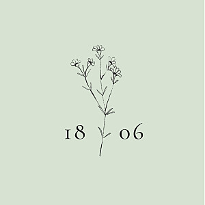 Anhänger taufe floral minimal grün Anhänger taufe floral minimal grün