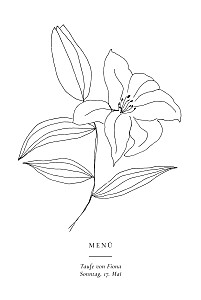 Menükarten taufe liebesgedicht weiß Menükarten taufe liebesgedicht weiß
