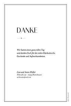 Dankeskarten hochzeit fußspuren weiß Dankeskarten hochzeit fußspuren weiß