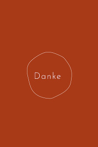 Dankeskarten klassisch schlaflied rot Dankeskarten klassisch schlaflied rot