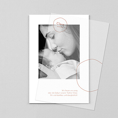 Geburtskarten rot schlaflied (transparentpapier) rot Geburtskarten rot schlaflied (transparentpapier) rot