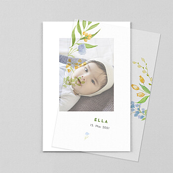 Geburtskarten vier jahreszeiten (transparentpapier) frühling Geburtskarten vier jahreszeiten (transparentpapier) frühling