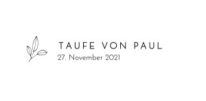 Platzkarte Taufe Friedenstaube Weiß Platzkarte Taufe Friedenstaube Weiß