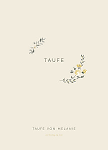 Kirchenheft taufe mein taufkleid gelb Kirchenheft taufe mein taufkleid gelb