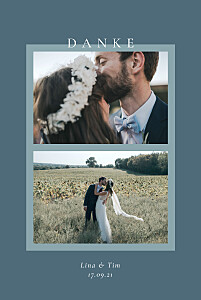 Dankeskarten hochzeit blau pastelltraum (2 fotos) blau Dankeskarten hochzeit blau pastelltraum (2 fotos) blau