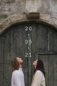 Save-the-date karten mit foto minimal weiß Save-the-date karten mit foto minimal weiß