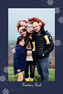 Weihnachtskarten blau flocon de blau Weihnachtskarten blau flocon de blau