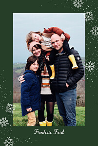 Weihnachtskarten grün flocon de grün Weihnachtskarten grün flocon de grün