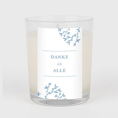 Aufkleber hochzeit gastgeschenke zarte poesie blau Aufkleber hochzeit gastgeschenke zarte poesie blau