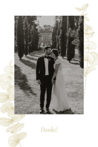 Dankeskarten Hochzeit Eukalyptuszweige Beige Dankeskarten Hochzeit Eukalyptuszweige Beige