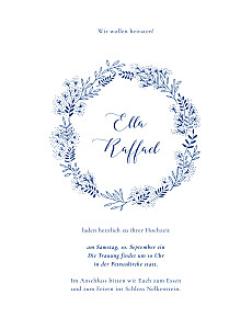 Hochzeitseinladungen blau wiesenblume blau Hochzeitseinladungen blau wiesenblume blau