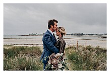 Dankeskarten Hochzeit Sommerzweige (Klappkarte) Ocker Dankeskarten Hochzeit Sommerzweige (Klappkarte) Ocker