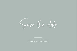 Save-the-date karten le collectif zeitgeist grau Save-the-date karten le collectif zeitgeist grau