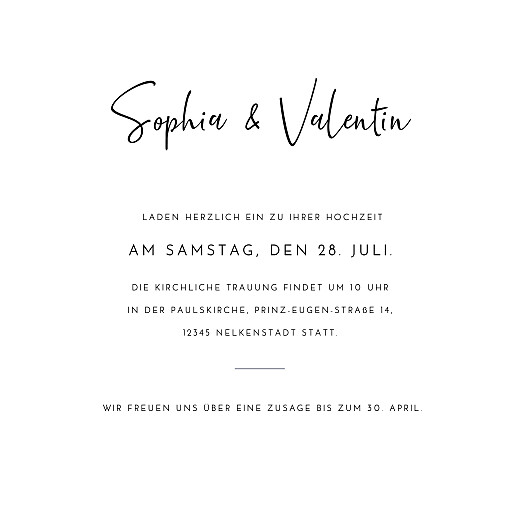 Hochzeitseinladungen Zeitgeist Weiß - Seite 3 Hochzeitseinladungen Zeitgeist Weiß - Seite 3