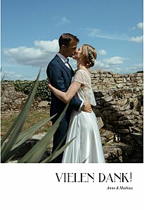 Dankeskarten hochzeit le collectif einzigartig weiß Dankeskarten hochzeit le collectif einzigartig weiß