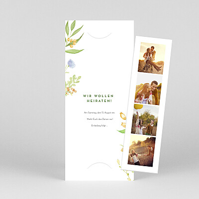 Save-the-date karten le collectif vier jahreszeiten (fotostreifen) frühling Save-the-date karten le collectif vier jahreszeiten (fotostreifen) frühling