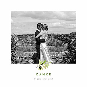 Dankeskarten hochzeit grün vier jahreszeiten (klappkarte) sommer Dankeskarten hochzeit grün vier jahreszeiten (klappkarte) sommer