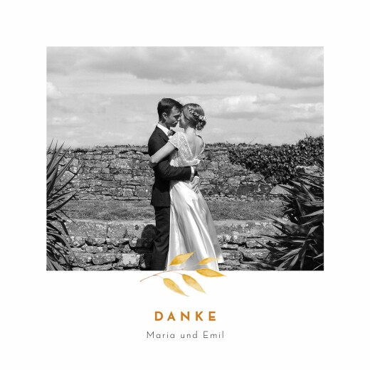 Dankeskarten Hochzeit Vier Jahreszeiten (Klappkarte) Fallen - Seite 1 Dankeskarten Hochzeit Vier Jahreszeiten (Klappkarte) Fallen - Seite 1