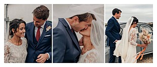 Dankeskarten hochzeit le collectif panorama (3 fotos) weiß Dankeskarten hochzeit le collectif panorama (3 fotos) weiß