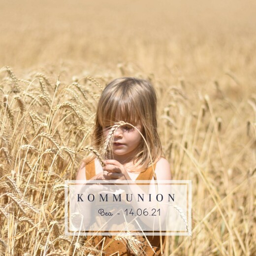 Einladungskarten Kommunion & Konfirmation Blickwinkel Weiß - Vorderseite Einladungskarten Kommunion & Konfirmation Blickwinkel Weiß - Vorderseite