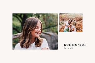 Einladungskarten kommunion & konfirmation jungen kleiner sprössling (gold) beige Einladungskarten kommunion & konfirmation jungen kleiner sprössling (gold) beige