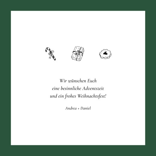 Weihnachtskarten Gravur (Klappkarte) Grün - Seite 3 Weihnachtskarten Gravur (Klappkarte) Grün - Seite 3