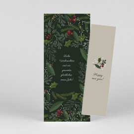 Weihnachtskarten Winterberry (Fotostreifen)