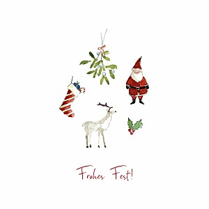 Weihnachtskarten weiß weihnachtsstimmungr (leporello) weiß Weihnachtskarten weiß weihnachtsstimmungr (leporello) weiß