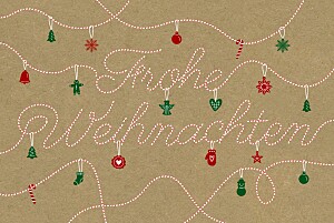 Weihnachtskarten geschäftlich ohne foto lichterkette kraft Weihnachtskarten geschäftlich ohne foto lichterkette kraft