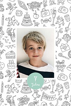 Geburtstagskarten kinder zum ausmalen! by omy weiß Geburtstagskarten kinder zum ausmalen! by omy weiß