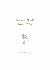 Kirchenheft hochzeit klassisch piktogramme weiß Kirchenheft hochzeit klassisch piktogramme weiß