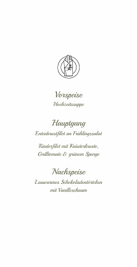 Menükarte Piktogramme (Klappkarte) Weiß - Seite 3 Menükarte Piktogramme (Klappkarte) Weiß - Seite 3
