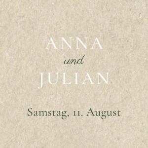 Anhänger Hochzeit Für immer dein beige Anhänger Hochzeit Für immer dein beige