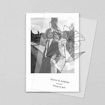 Dankeskarten hochzeit liebesgedicht (transparentpapier) white Dankeskarten hochzeit liebesgedicht (transparentpapier) white
