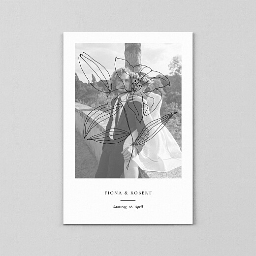 Dankeskarten Hochzeit Liebesgedicht (Transparentpapier) White - Ansicht 2 Dankeskarten Hochzeit Liebesgedicht (Transparentpapier) White - Ansicht 2