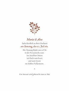 Hochzeitseinladungen rot blumenornament (hochformat) rot Hochzeitseinladungen rot blumenornament (hochformat) rot
