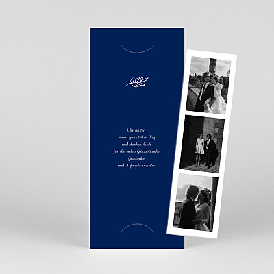 Dankeskarten hochzeit blau baumgeist (fotostreifen) blau Dankeskarten hochzeit blau baumgeist (fotostreifen) blau