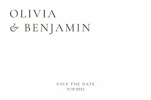 Save-the-date karten laure de sagazan ii (gold) grün grau Save-the-date karten laure de sagazan ii (gold) grün grau