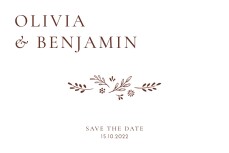 Save-the-Date Karten Laure de Sagazan II Nude Save-the-Date Karten Laure de Sagazan II Nude