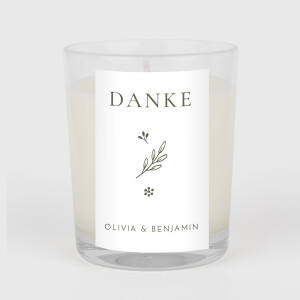 Aufkleber Hochzeit Gastgeschenke Laure de Sagazan II Weiß und Grün Aufkleber Hochzeit Gastgeschenke Laure de Sagazan II Weiß und Grün